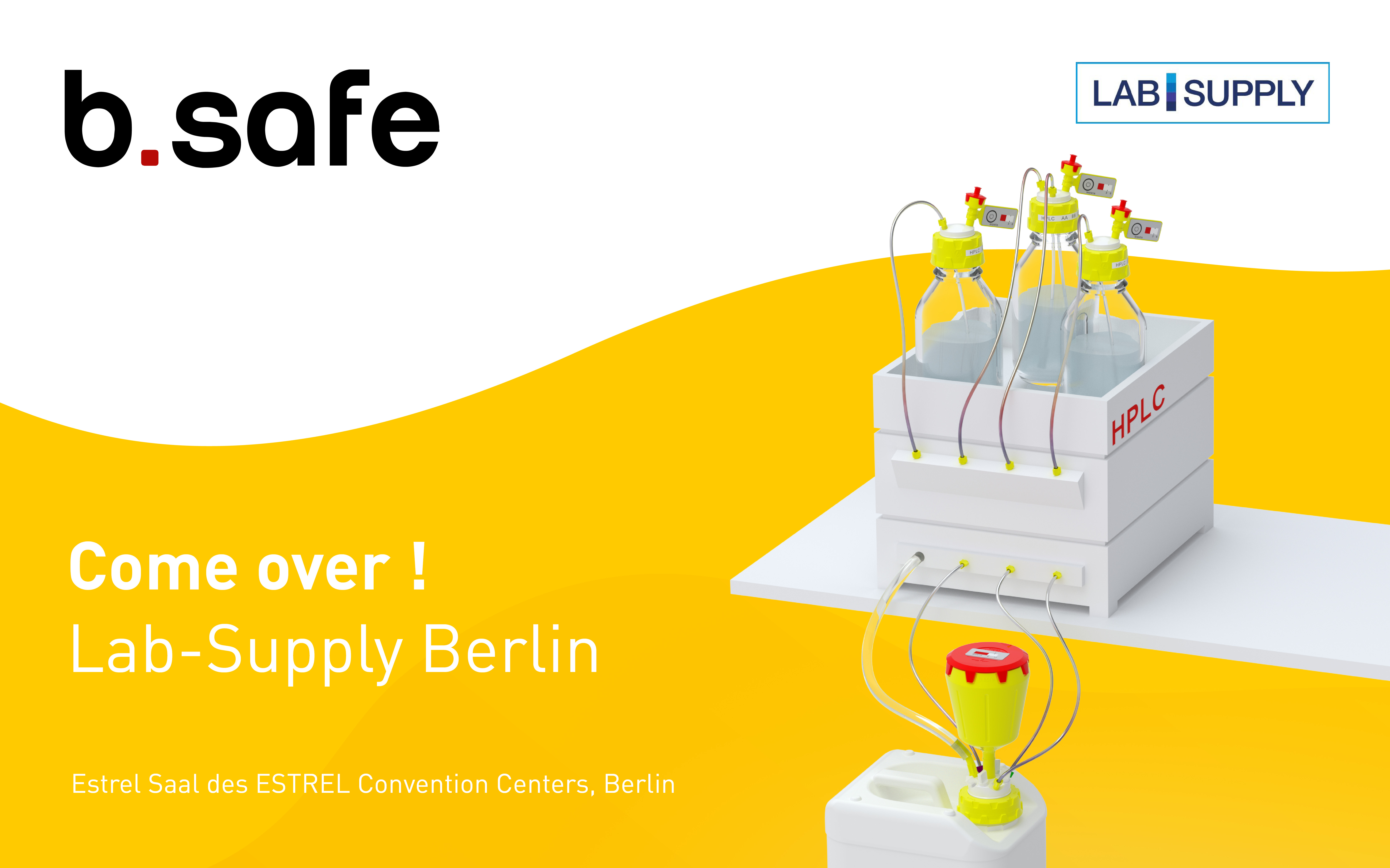 Berlin Lab Visit b.safe at the Lab-Supply! | b.safe