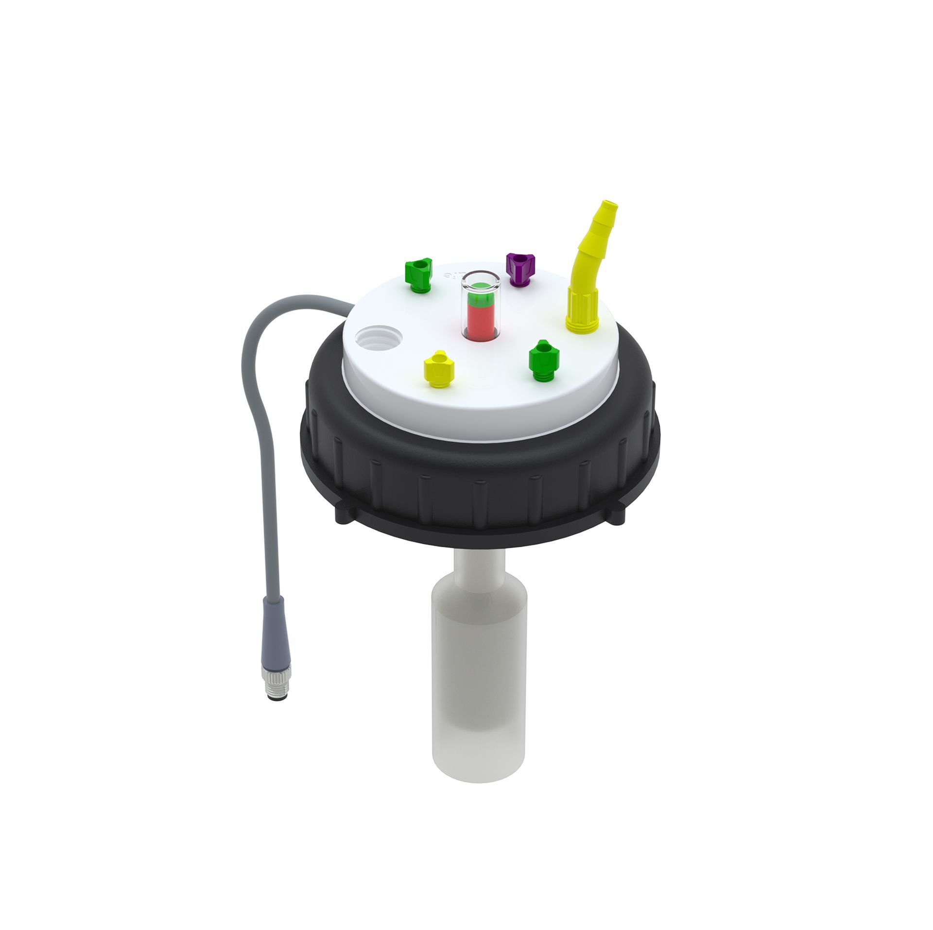 Waste Cap S95 with electronic level control | b.safe